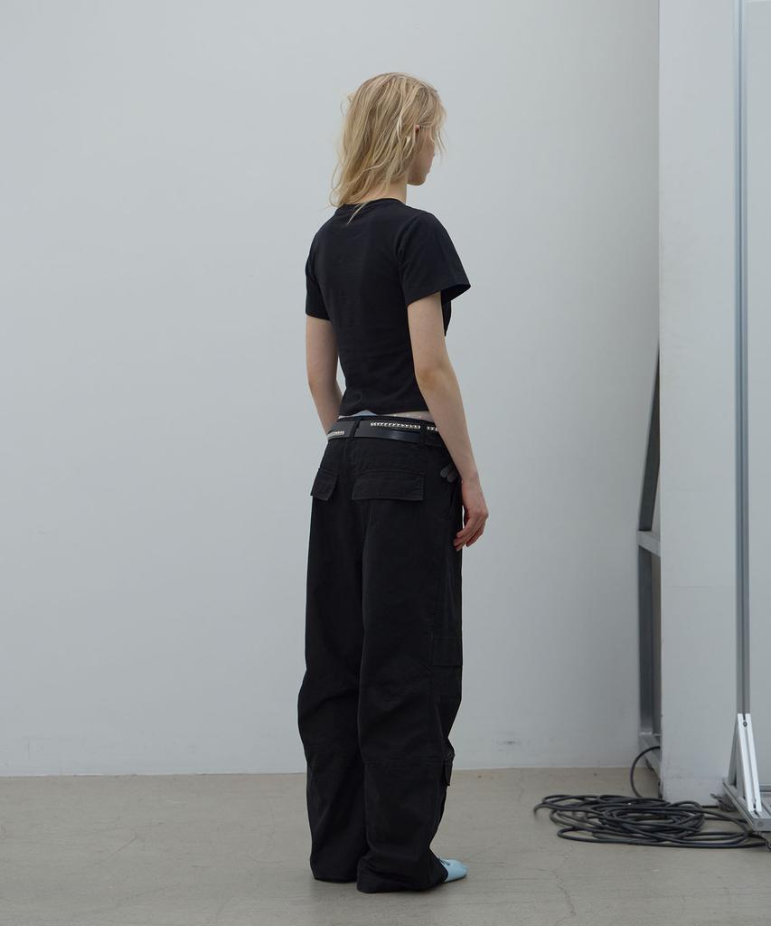 LCDC™ Low Pocket Cargo Pants (Black)