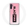 Чехол для Huawei P30 Blackpink K-pop Group Logo Черный Розовый Розовый Фон
