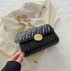 Trendy 2024 Simple Chain Crossbody Bag Chic Quilted Shoulder Bag For Women Fashion