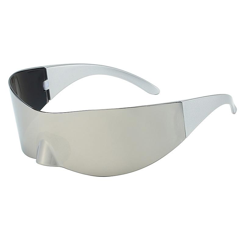 Солнцезащитные очки женские в стиле будущего, панк, хип-хоп, стильные дизайнерские солнцезащитные очки, ветрозащитные очки для велоспорта