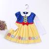 Girls' Alice In Wonderland Snow White Dress - Halloween Performance Costume