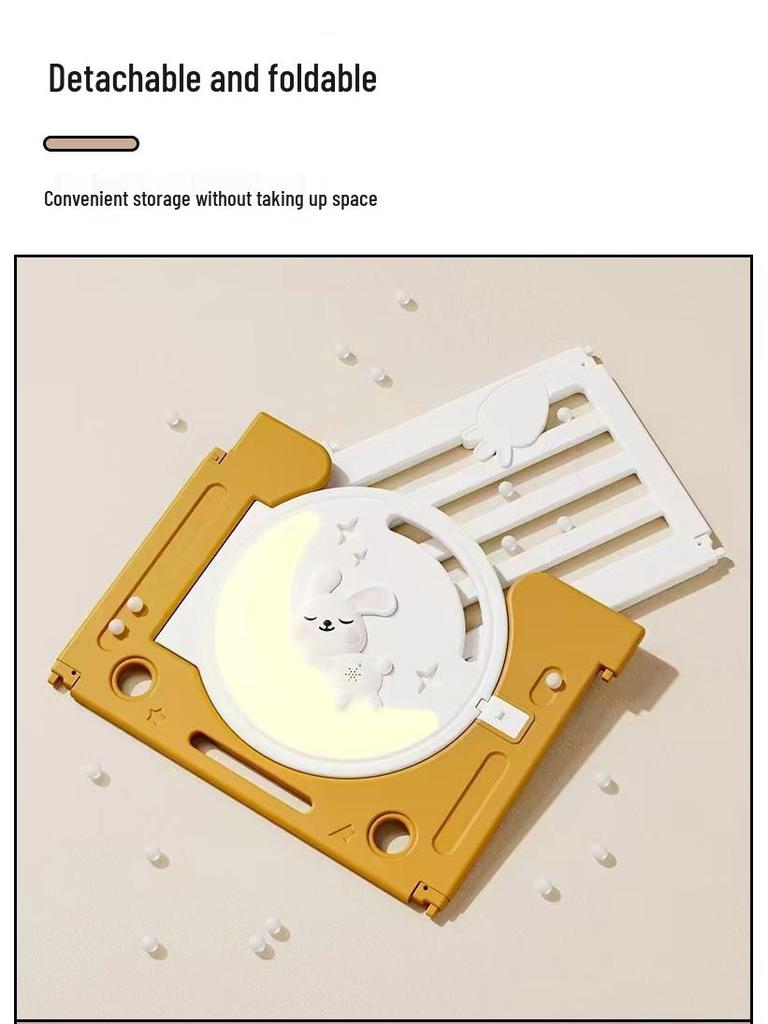 Детский манеж с ковриком для ползания для использования в помещении