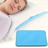 Blue Gel Ice Pack, Portable Muscle Pillow, Summer Cooling Cushion, Hand Washable Fabric Neck Support for Home Bedding, Compact