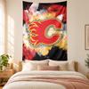 Calgary Flames Tapestry highquality for decorating living room bedroom dorm walls ideal as bedroom wallart orholiday gift
