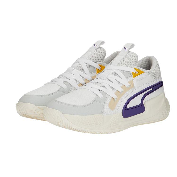Puma Мужские кроссовки Court Rider Chaos Slash Lakers White Team-Violet 378052-05