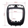 2DIN Radio Adapter Car Radio Dash Frame Modern Dashboard Aesthetic Upgrade Sleek Black Finish Factory Appearance