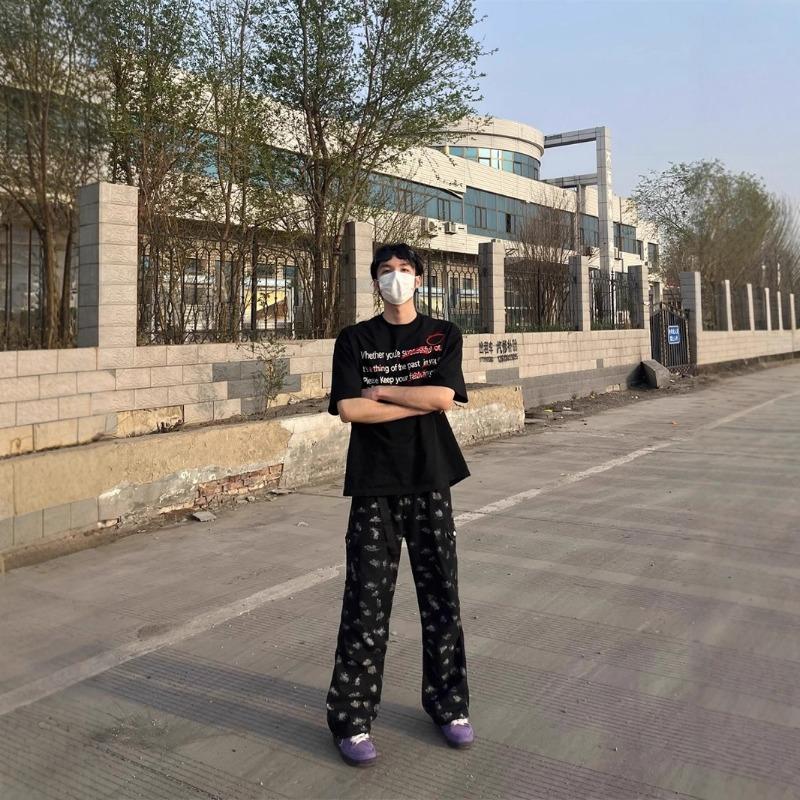 Cleanfit Multi-pocket Tooling Jeans Men's Spring and Summer Vibe Logging Pants Straight Casual Trousers