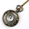 New Vintage   Pendant Pocket Quartz Pocket Watch Necklace