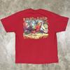 Vintage Jimmy Buffett T Shirt Margaritaville Myrtle Beach Double Sided Red Sz XL