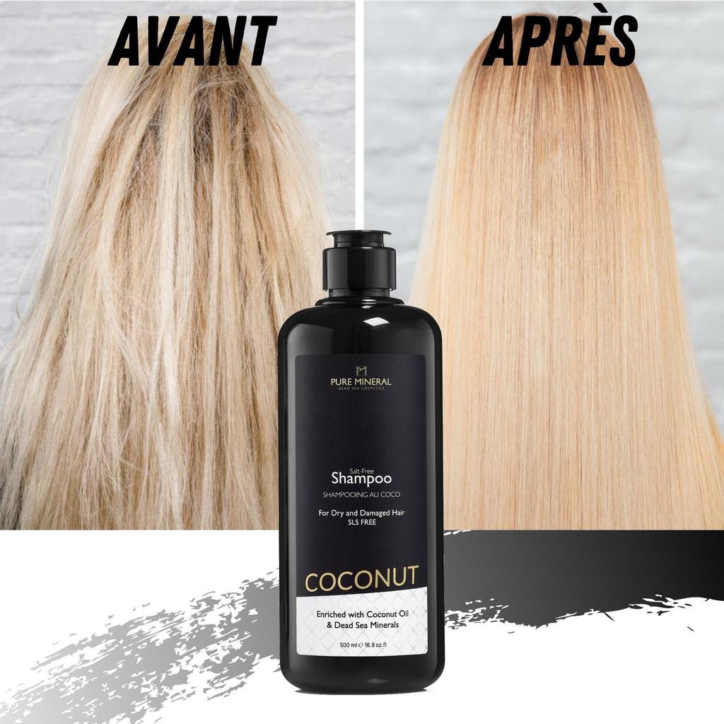 Шампунь с кокосовым маслом - для сухих волос