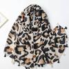 2024 Spring And Autumn Winter New Cotton And Hemp Long Thin Scarf Travel Versatile Sunscreen Warm Shawl For Women