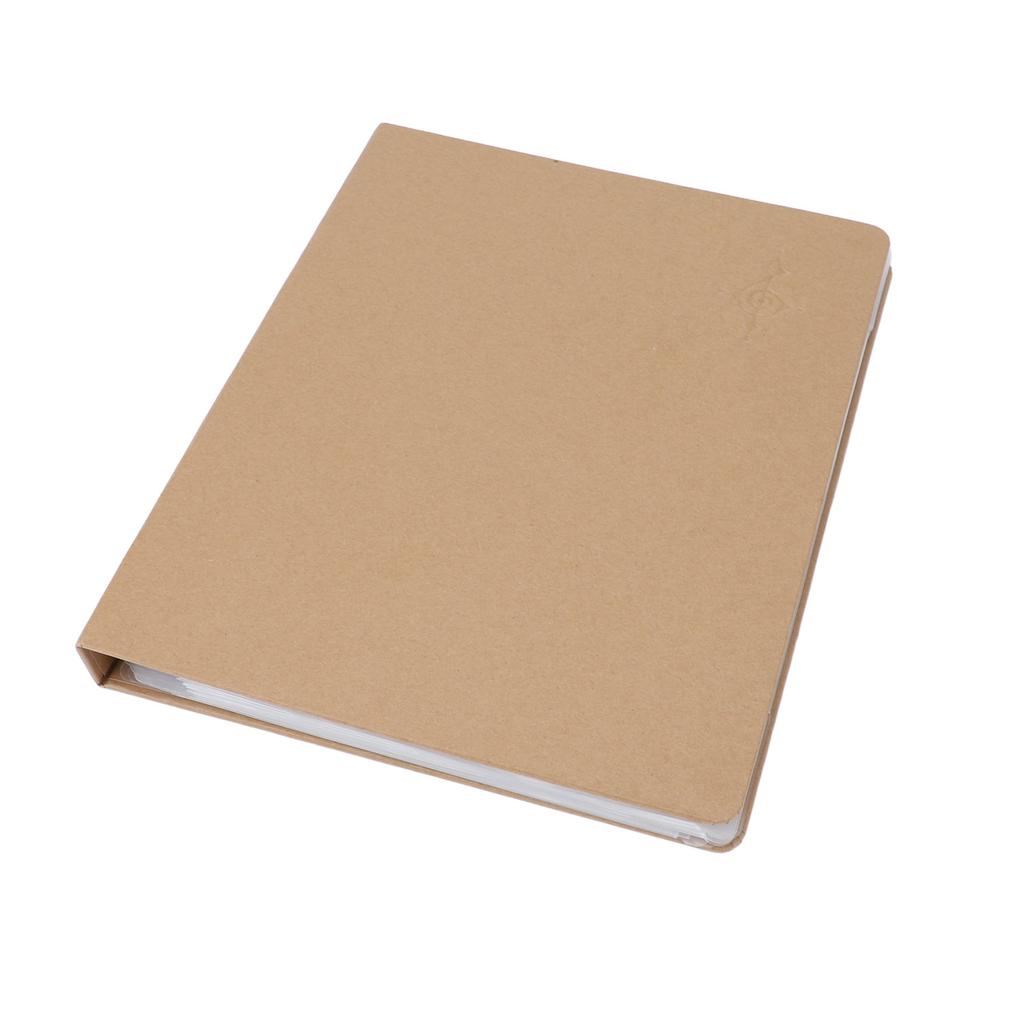 Папка для нот A4 Вместимость 20 листов Крафт-бумага ПВХ Файл-биндер для нот для концертов репетиций обучения