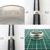 [Used] TIFFANY 925 Double Line Ring / Size 14 / j63-4