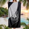 Пляжное полотенце Newcastle United Football Мягкое из микрофибры Летнее полотенце Быстросохнущее Впитывающее полотенце для пляжа Бассейна Путешествий