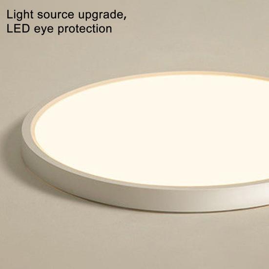 Потолочный светильник высокой яркости, неослепляющий, защита глаз, простой современный круглый потолочный светильник для скрытого монтажа, светильник для внутреннего освещения