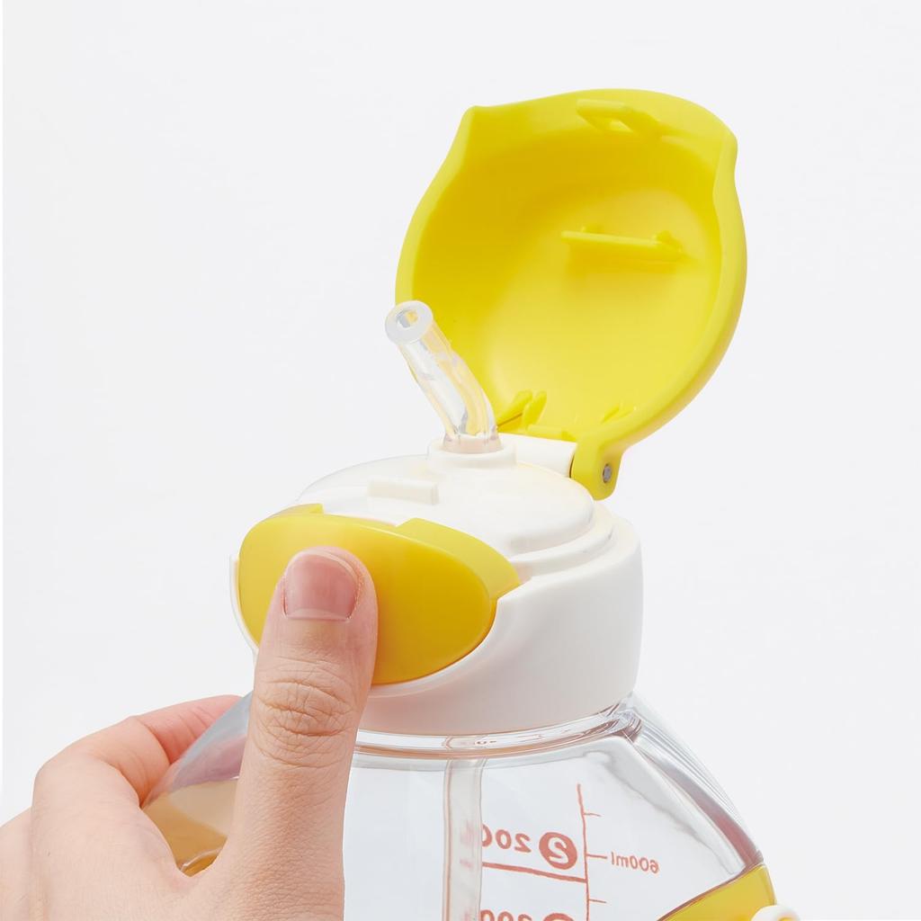 Skater Бутылка для воды с трубочкой One Push и плечевым ремнем 780 мл Pokemon PDSH8DX