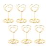 10pcs Metal Place Card Holders Photo Clip Stands Wedding Table Number Name Sign Stand for Wedding Birthday Party Home Decoration