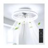 Coizabera Ceiling Fan Light, 50cm, For 8-12 Tatami Mats, Forward and Reverse Rotation, Heating and Cooling Function, Stepless Color and Light