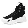 Men's Boots Flat Heel Casual Heighten Non-slip Platform Fashion High Top Wear-Resistant Comfortable Spring and Autumn Main Push