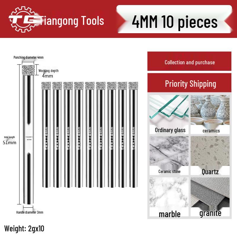 Tiangong Glass & Tile Hole Saw for Drilling and Enlarging Marble and Tile Holes