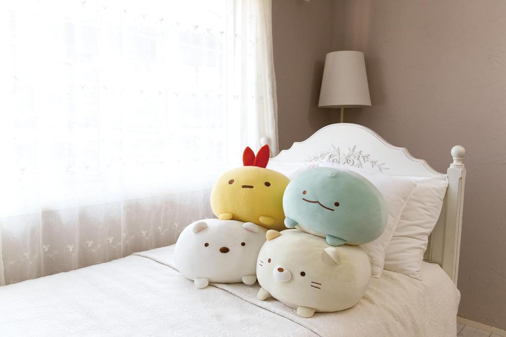 MR78001 Подушка Sumikko Gurashi Super Mochimochi Daifuku Белый медведь