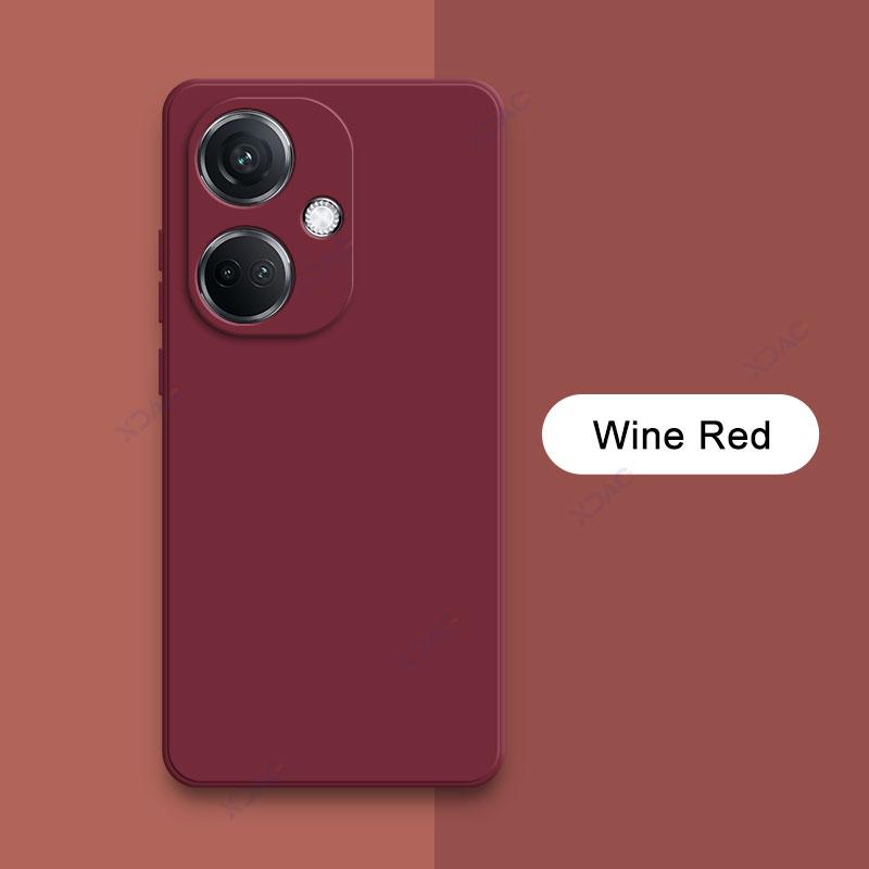 Luxury Square Liquid Silicone Phone Case for OnePlus Nord CE 3 5G 360 Soft Protective Shockproof Back Cover One Plus NordCE3 CE3