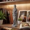 3D-печатная статуэтка богини из греческой мифологии, держащая книгу, скульптура для декора гостиной, домашнего стола, полки