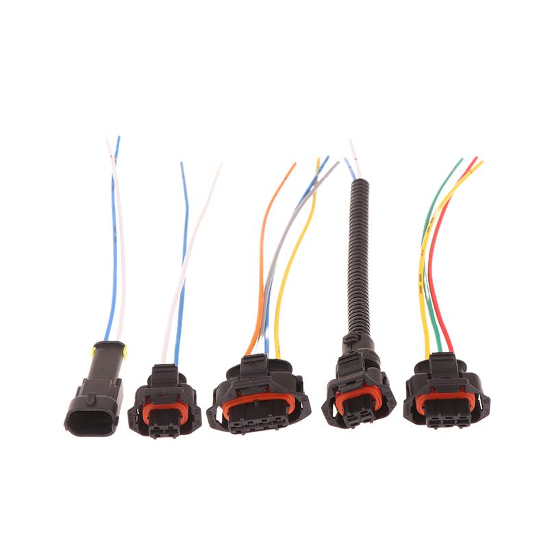 2/3/4-контактный автомобильный дизельный распылитель топлива форсунка Common Rail разъем датчика коленвала 1928403874 1928404226 женский мужской