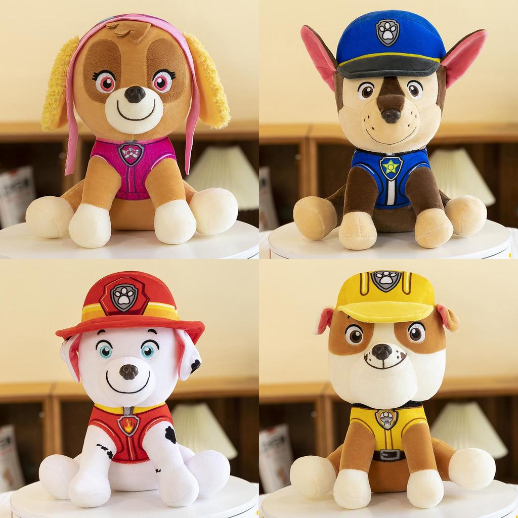 Paw Patrol Stuffed Animal Collection Featuring Chase Marshall And Rubble For Children
