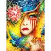 Full 5D Diy Diamond Painting Cartoon Woman Mosaic Embroidery Cross Stitch Home Decor Handmade Gift
