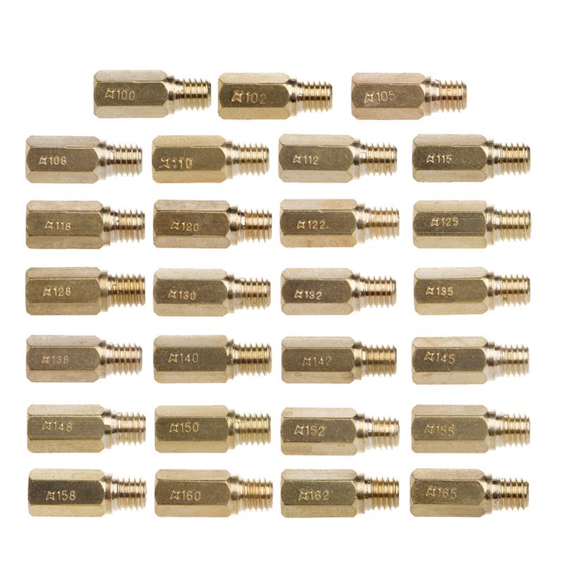 Для OKO KOSO PE PWK ATV Quad Dirt Bike Go Kart Mian Jet Motorcycle Carburetor Hexagon Main Injectors Nozzle