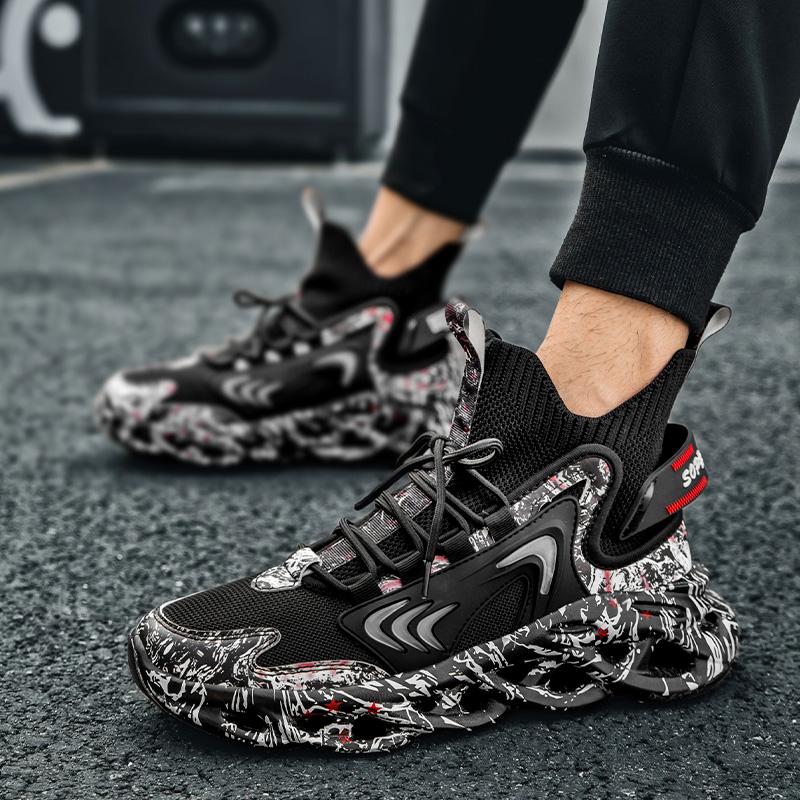 Men Shoes Outdoor Anti-Slip Sports Running Shoes Casual Sneakers Men Trend Trainer Tenis Luxury Shoes Big Size 39-45