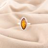 Natural Citrine Gemstone 925 Sterling Silver Jewelry Handcrafted Statement Ring RR-25-6