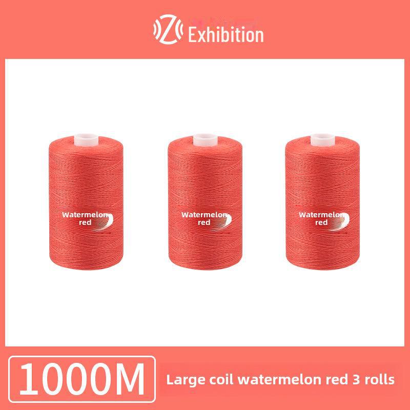 1000 ярдов ниток для бытового шитья: Полиэстер, цветная ручная работа, тонкая катушка