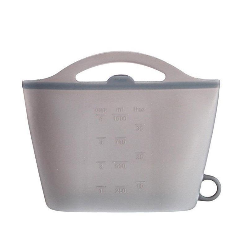 Versatiles Silicones Steaming Bag Freezer Preservations Leakproof Food Storage Bag Kitchen Bag