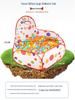 Детская игровая палатка для дома/улицы и бассейн с шариками