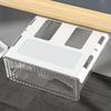 Invisible Storage Table Shelf Storage Box New Pull Out Storage Box Hanging Under Desk Drawer Large Capacity Undertable Drawer