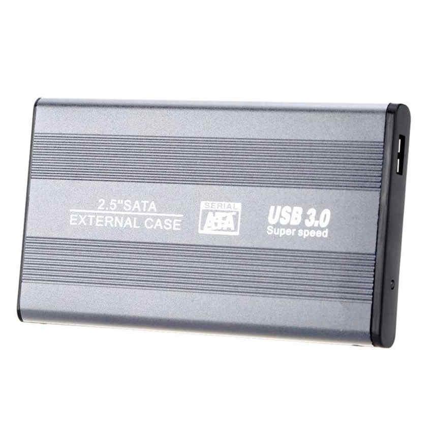 2,5-дюймовый SATA III к USB 3.0 5 Гбит/с Внешний корпус жесткого диска Корпус жесткого диска SSD Box для Windows Mac