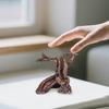 Рыболовный аквариум из смолы, коряга, натуральные украшения для аквариума, декорация для аквариума, набор камней-горки, маленький и волчий орнамент