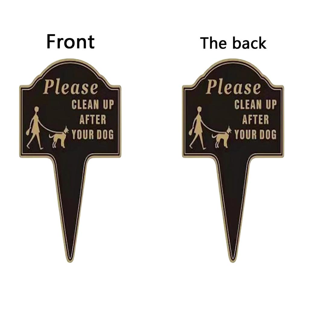 Очень большой знак «Собака не мочится» | Знак «Собачий столбик для двора» «Уберите после своей собаки» | Знаки «Собаки не мочатся, собаки не какают» для двора