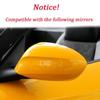 M Carbon Fiber Rearview Mirror Caps Wing Side Mirror Cover For BMW E89 Z4 Convertible 2009-2016 Car Accessories Gloss Black