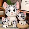 Adorable Kitten Plush Toy - Cute Cheese Doll Gift for Girls