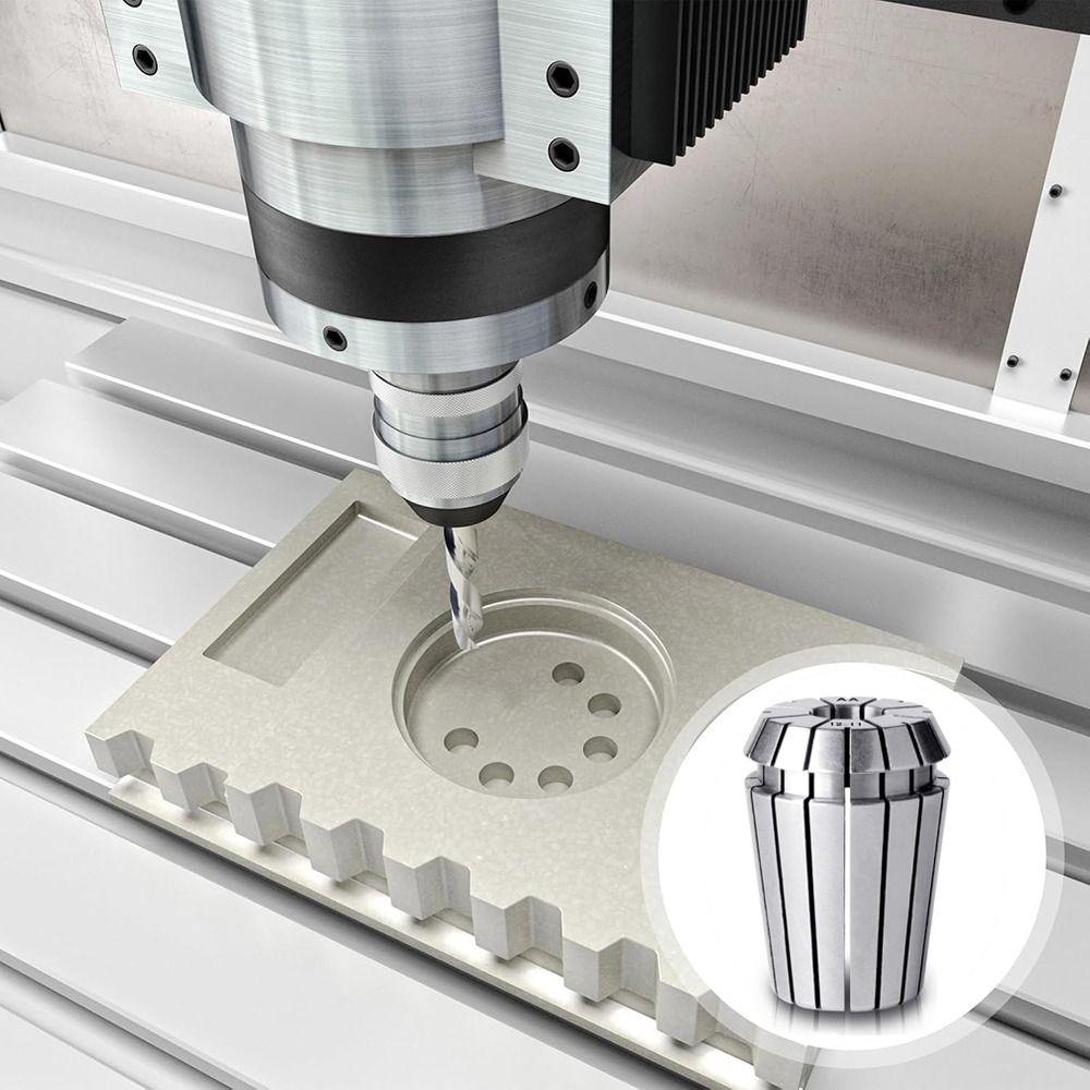 1/8" Spring Collet 1mm-8mm Milling Lathe Tool Workholding Engraving Collets CNC Engraving Machine