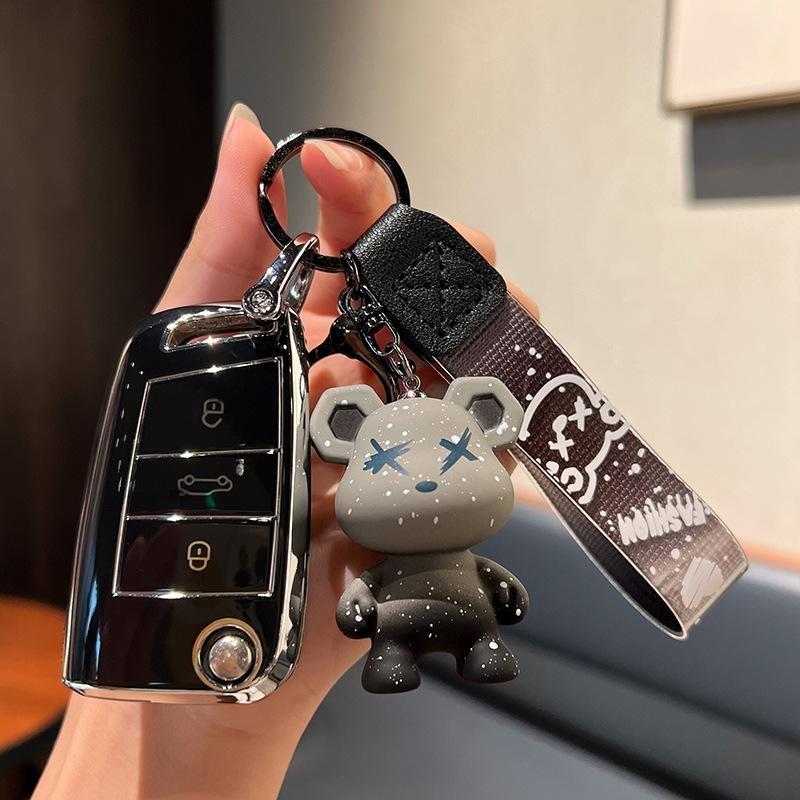 Применимо17 18Volkswagen PassatPassatCar Чехол для ключей с пряжкой