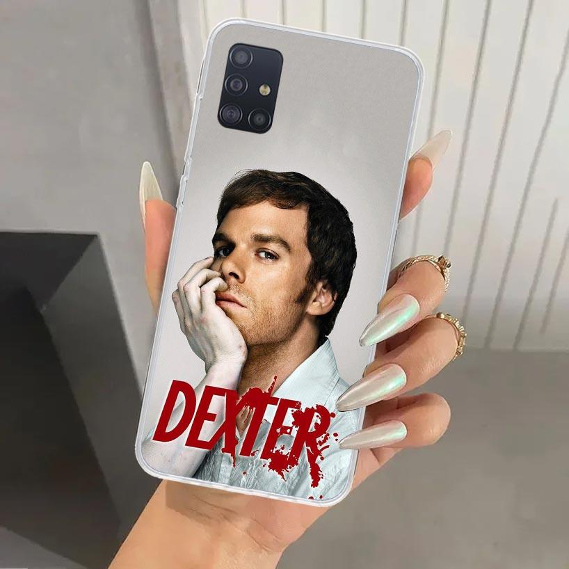 TV Show Dexter Morgan Phone Case for Samsung Galaxy A52 A32 A22 A12 A02S A50S A30S A10S Note 20 Ultra 10 Plus S10 A31 A20 A71 A7