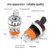16mm 15A Waterproof Metal LED Push Button Switch