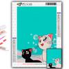 Popular 5D Diy Cross Stitch Sailor Moon Painting Full Drill Cross-Stitch Crafts Kit Wall Sticker Home Decor
