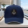 Freemason Logo Adjustable Baseball Cap Lightweight Unisex Printed Hat For Outdoor Weddings Parties