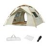 Семейная непромокаемая и ветрозащитная полностью автоматическая палатка для кемпинга, навеса от солнца, навеса для кемпинга, пляжа, легко открывающихся походных палаток