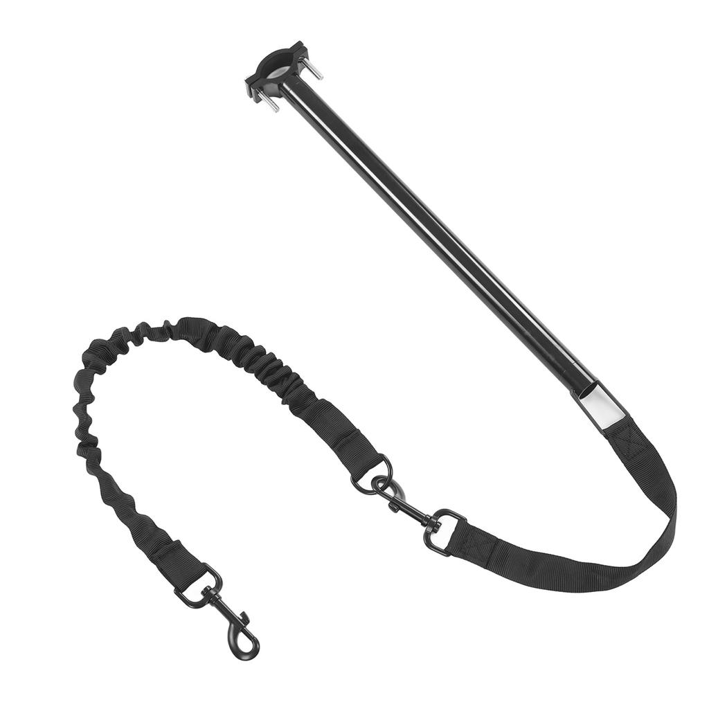 Bike Dog Leash Nylon Metal Retractable Hands Free Pet Leash for Cycling Exercising Training Jogging